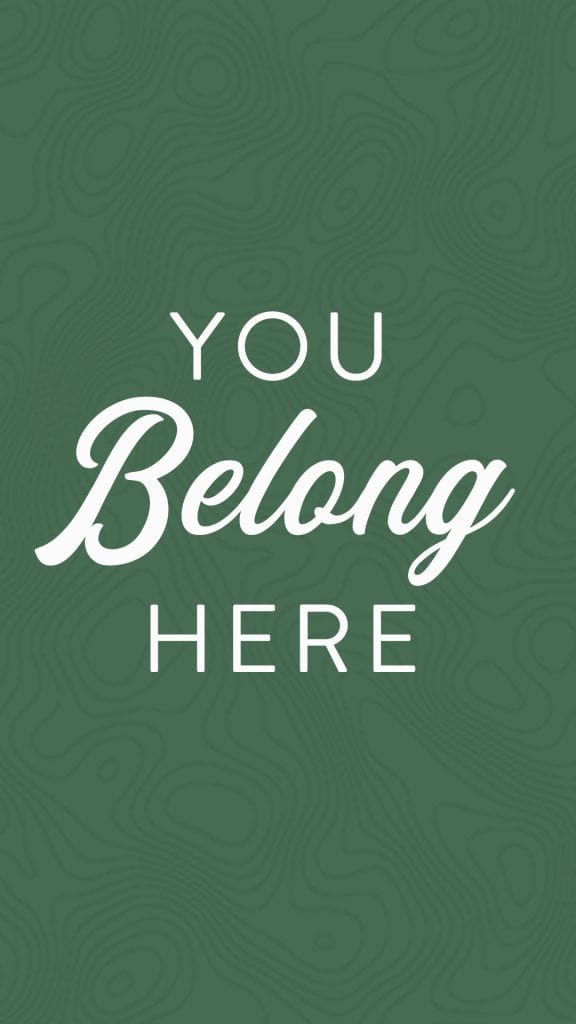 You Belong Here